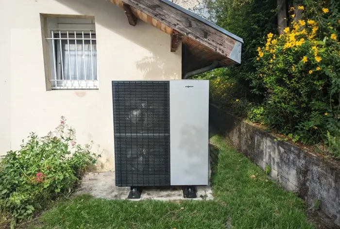 une pac posée chez l'habitant