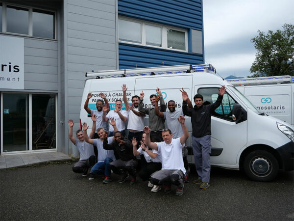 photo de l equipe PAC Domosolaris Valence installateur pompe a chaleur valence drôme ardèche