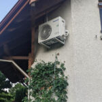 Installation PAC en hauteur